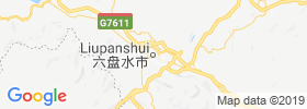 Liupanshui map